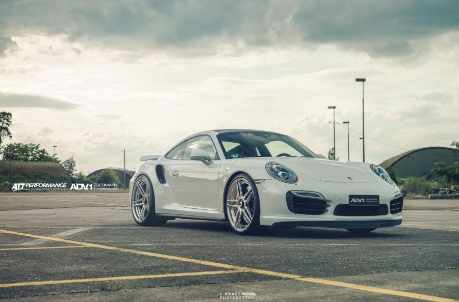 Porsche 911 Turbo S by ATT-Tec on ADV.1 Wheels (ADV05MV2CS) '2015
